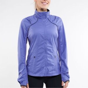 Lululemon Run:Essential Windbreaker Lightweight Jacket Persian Purple Lk New 8